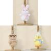 Chickens Rabbit Bear Plush Keychain With Cute Bear And Chick Soft Toy For Girls And Kids