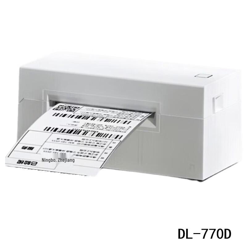 Deli DL-770D 108mm USB Thermal Label Printer CN plug (adapter included)