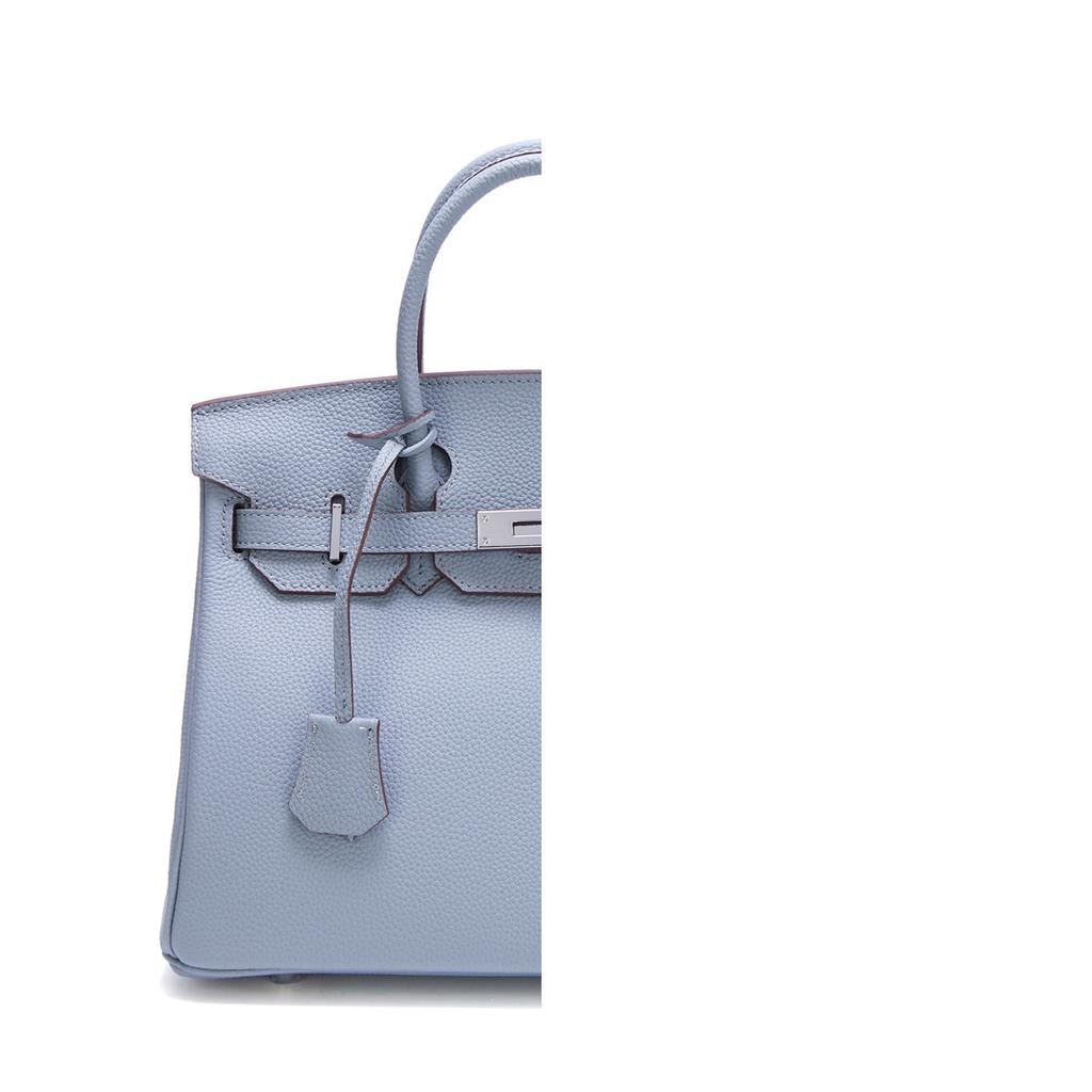 Silberschnalle Togo kleines Muster, echtes Leder Außenhandel neu erste Schicht Rindsleder High-End große Kapazität Handtasche Damen große Tasche