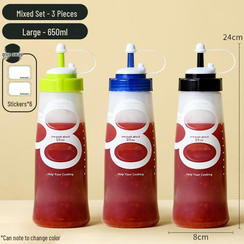 ZISIZ Quantitative Squeeze Sauce Bottle