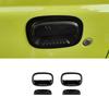 Car Outer Door Trim Rear Trunk Cover For Suzuki Jimny 2/4-Doors Nomade 2018-2025 Auto Handle Frame Matte Black Accessories