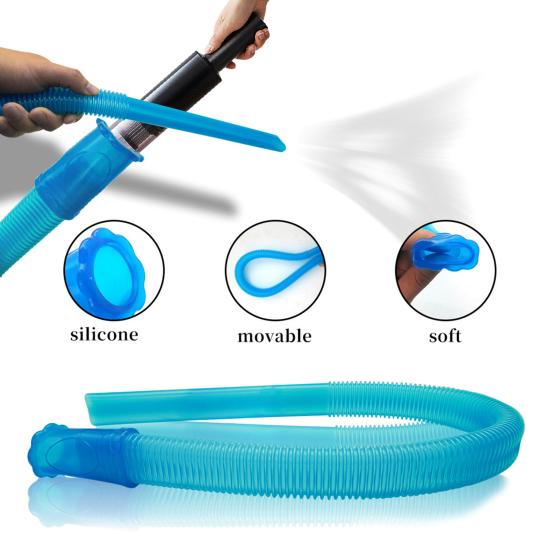 Staubsauger Entlüftungsreinigungsrohr Trocknerentlüftung Staubsaugerschlauchaufsatz Trocknerentlüftungsreinigungsset mit verstellbaren Riemen