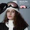 BOARDEE Snowboard and BO24EFGG06 Body Goggles, Women's Juniors, E, F Black/PK