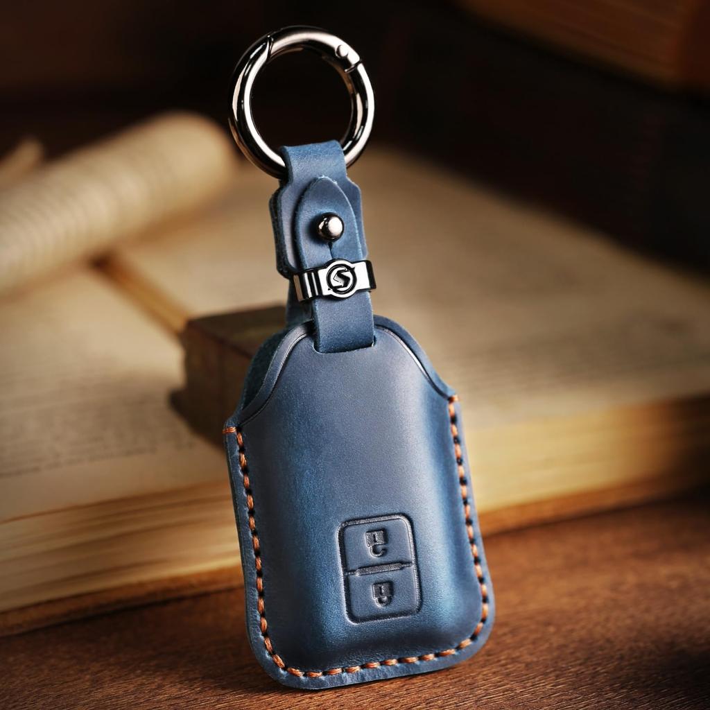 [Hallmo] Smart Key Case Genuine Leather Key Cover Jimny Nomad