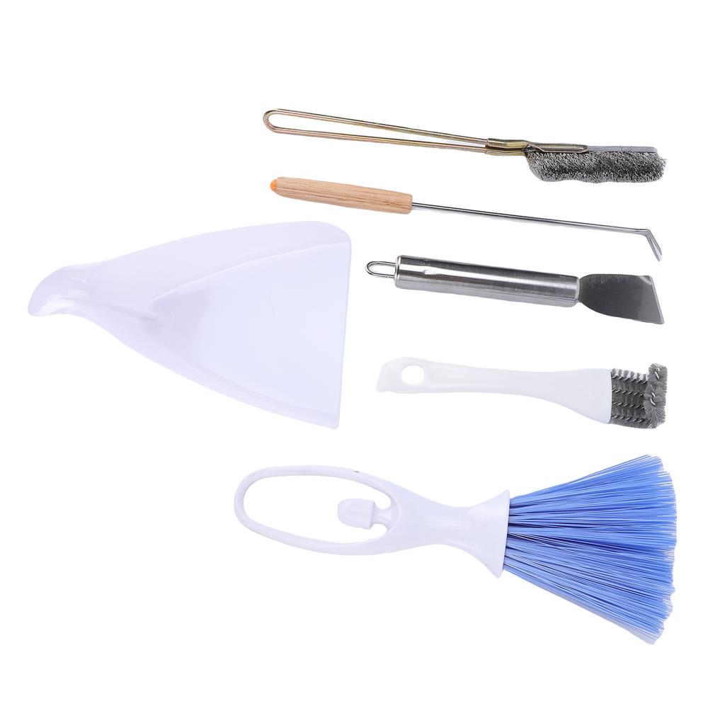 Avian Cage Cleaning Tool Kit, Professional Sweeping Tools with Professional Brushes for Bird Cage Cleaning