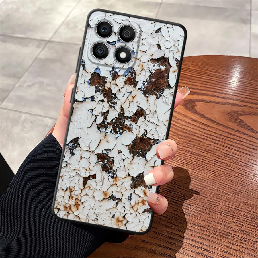 

Ретро-чехол с эффектом ржавчины для Honor 90 Lite 70 X8 X7a X9c X9 X9a 8X Чехол для телефона Honor 90 Lite