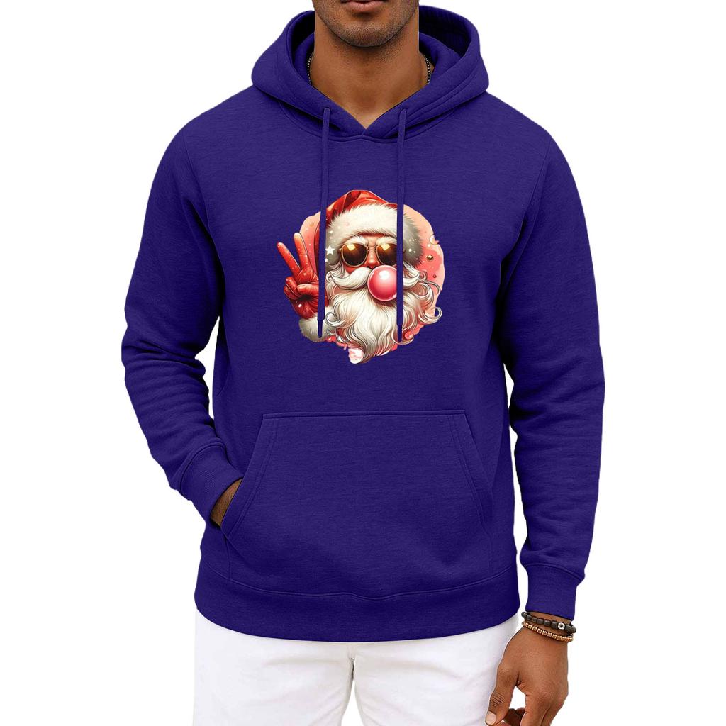 Men's And Women's Christmas Hooded Hood Long Sleeves Hoodie