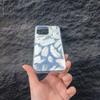 Applicable To IPhone15 Mobile Phone Case Creative Feather Shell 13/12Pro Color Silver Imd Laser Shell 14Max Protection Case