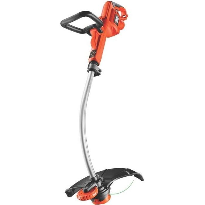 Coupe-bordure électrique BLACK+DECKER - GL7033-QS - 700W - 33 cm - Filaire - tete pivotante - tube télescopique