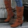 Fashion Winter New High Heels Comfortable Sexy Women's Shoes Wear-resistant Pointed Side Zipper Fashion Solid Color Women's Boots