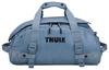 Thule Chasm Duffel Bag, 30L, Heavy-Duty, Weather-Resistant, Lockable Zipper Pulls, 1.2kg Capacity, Pond Gray