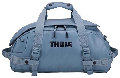 Thule Chasm Duffel Bag, 30L, Heavy-Duty, Weather-Resistant, Lockable Zipper Pulls, 1.2kg Capacity, Pond Gray