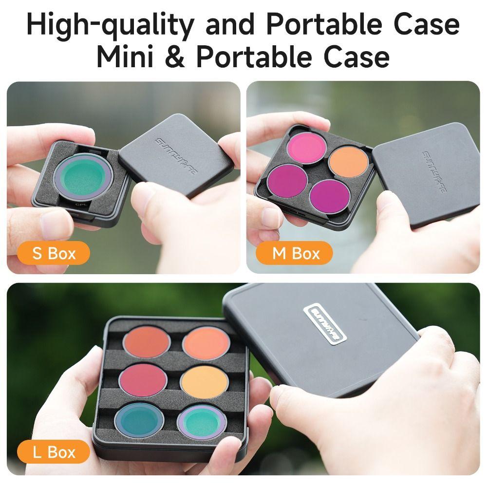 Adjustable Filters Set Action Camera Filters for DJI Osmo Nano Action Camera Accessories