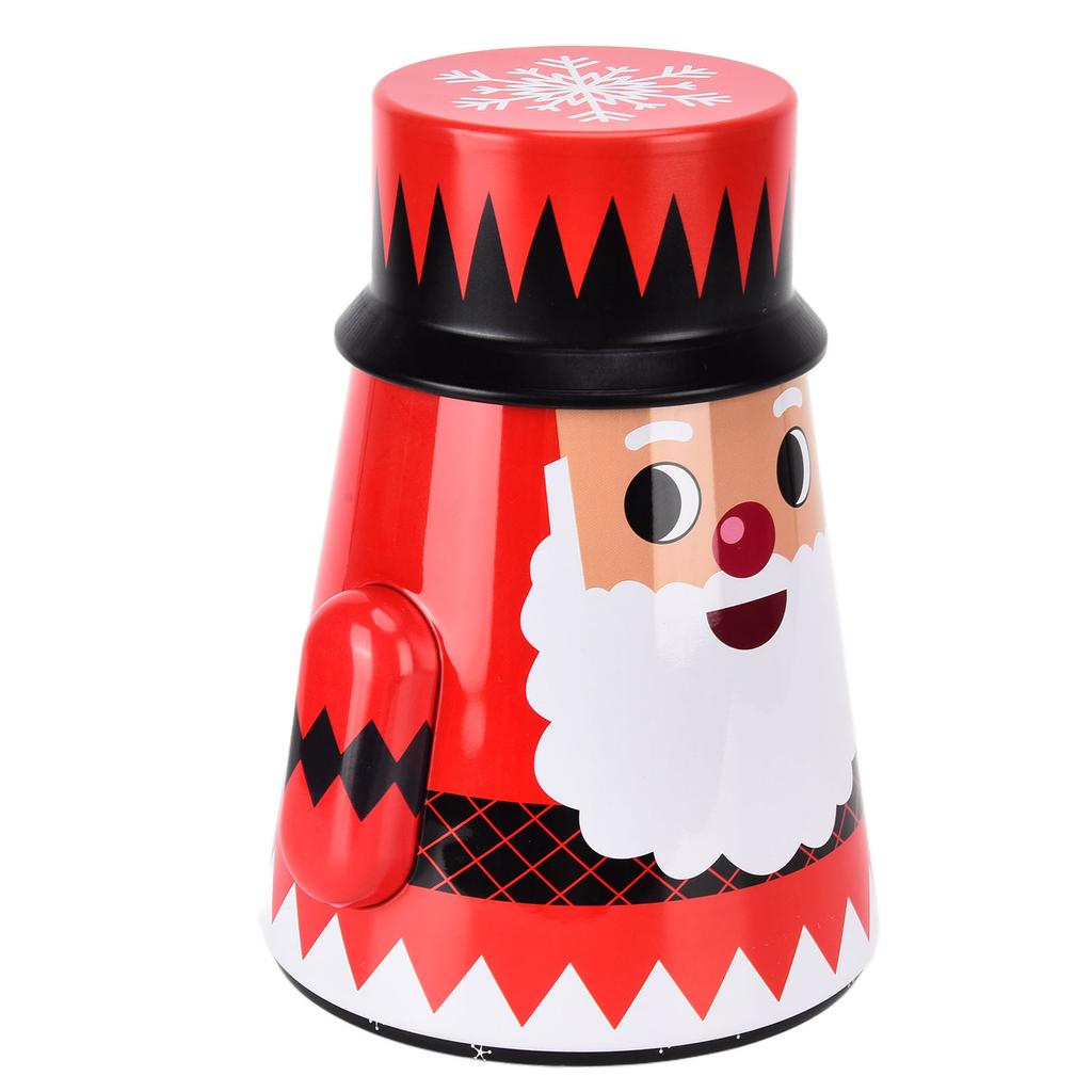 Weihnachts-Süßigkeiten-Eisenbox Stehaufmännchen-Design Weihnachtsmann Schneemann Süßigkeitendosen AufbewahrungsboxWeihnachtsmann