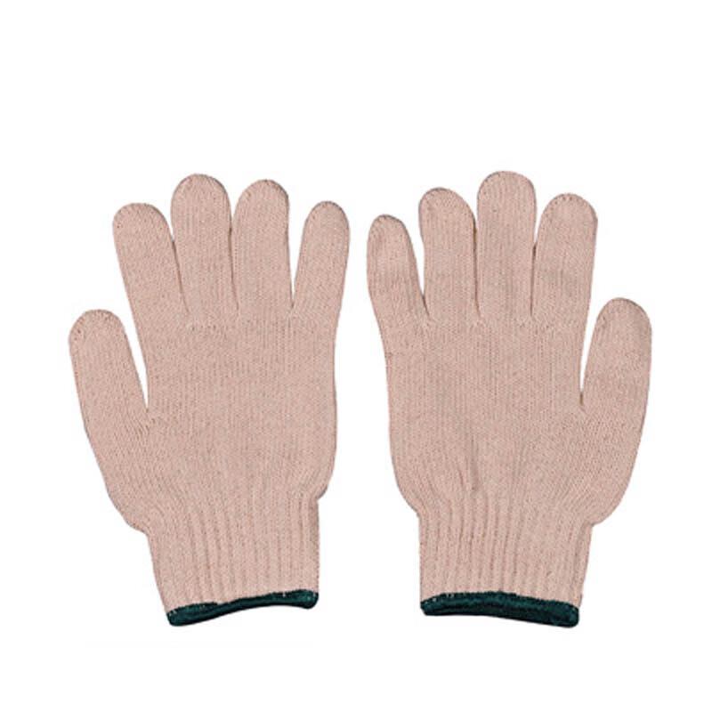 Quanri an C01AN Natural White Cotton Gloves