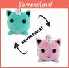 Magical Reversible Unicorn Plush Doll Luxurious Soft Material With Feather Cotton Filling For Comfort