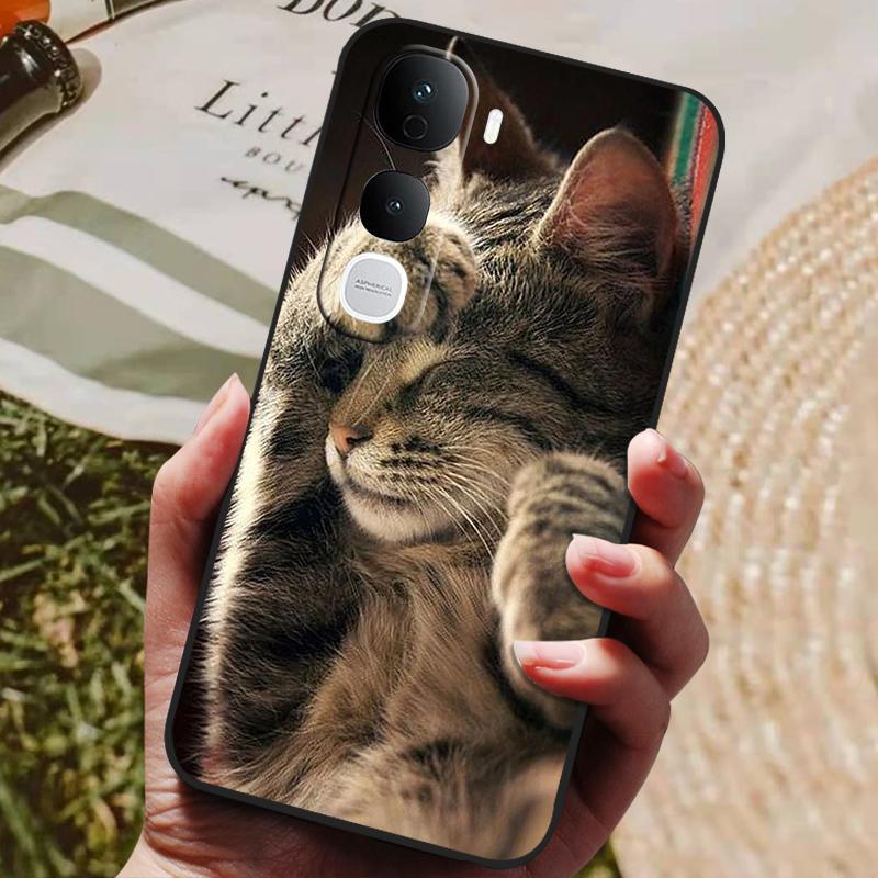 For Vivo Y400 Pro 5G Case Silicon Back Cover Phone Case for Vivo Y400 4G 5G Global Y 400 Pro Cases Soft bumper coque Shockproof