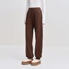 Ledin Retro Maillard Style Straight-Leg Cuffed Casual Pants