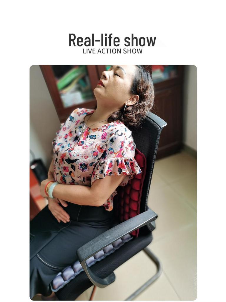 3D Inflatable Anti-Decubitus Office Cushion for Car and Tatami Seating