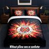 Set Biancheria da Letto Fulham Football Design 1 Copripiumino + 2 Federe Morbido Traspirante Biancheria da Letto per la Casa