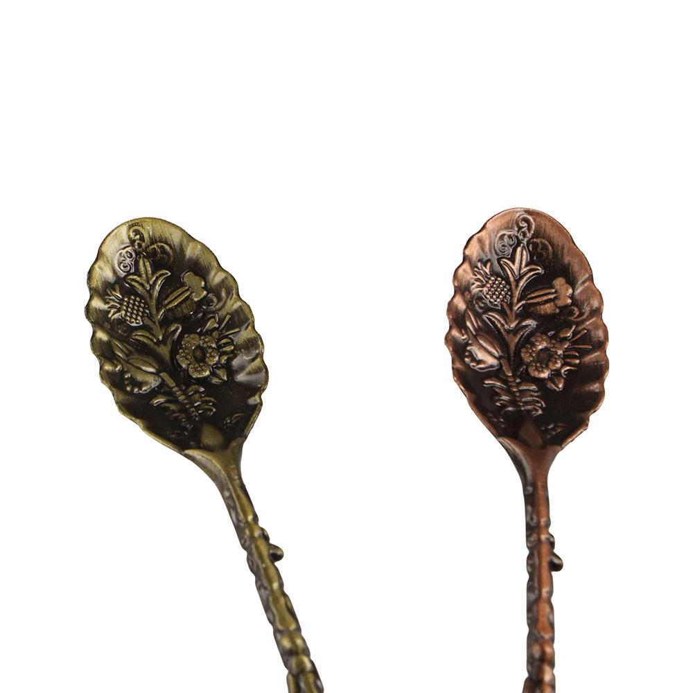 Natural Amethyst Dessert Tool Stirring Scoop Tableware Coffee Spoon Tea Spoon Kitchen Supplies