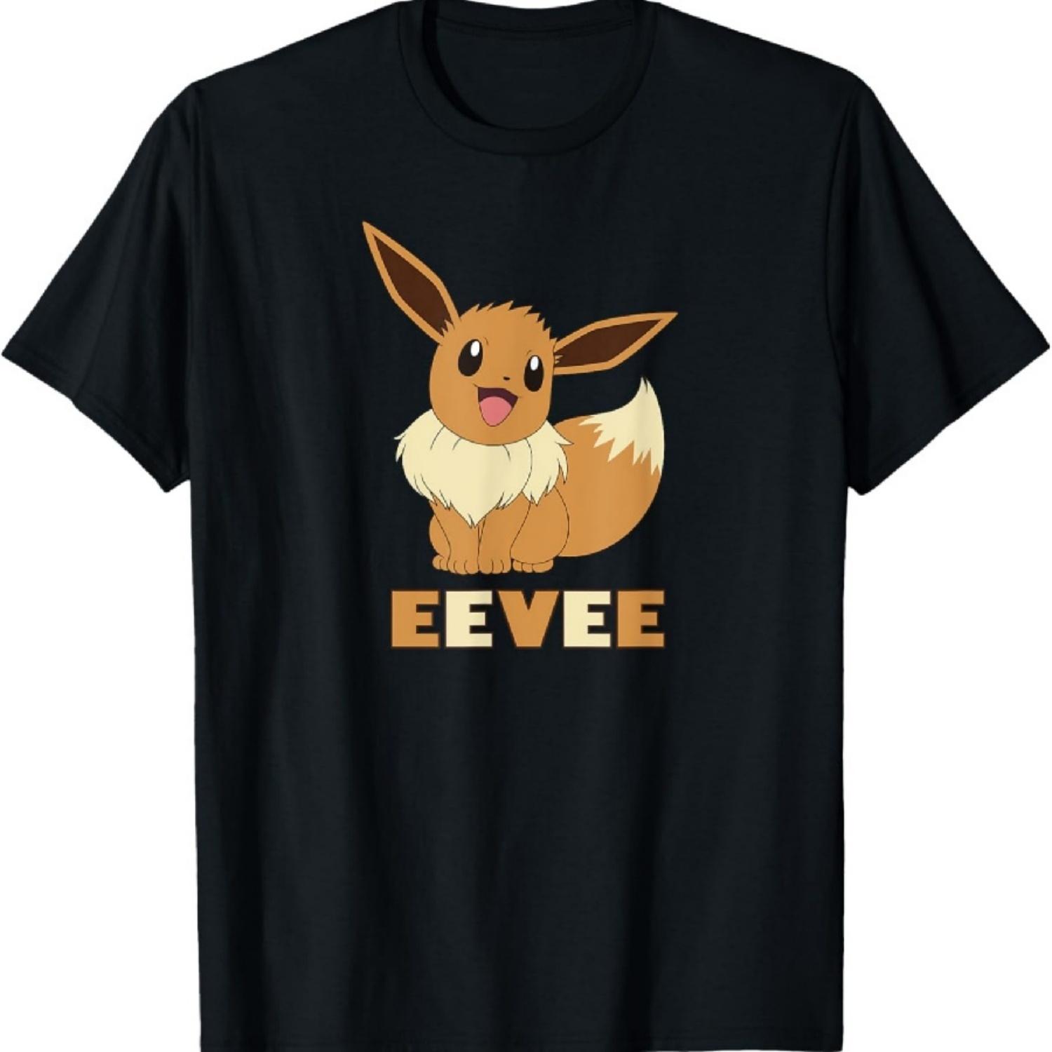 Pokémon - Футболка с Иви S чёрный