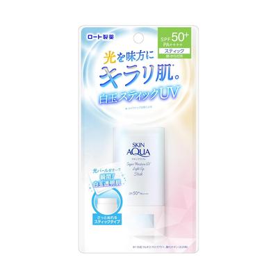 Skin Aqua Super Moisture UV Light Up Stick (Vitamin C Derivative Pearl Makeup Base Sunscreen SPF50+ PA++++ Tone Up)