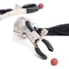 MOGlovers Adult Toy Women Sm Metal Nipple Clamp with Tassels Y Toys for Men Bdsm Clip on Ring
