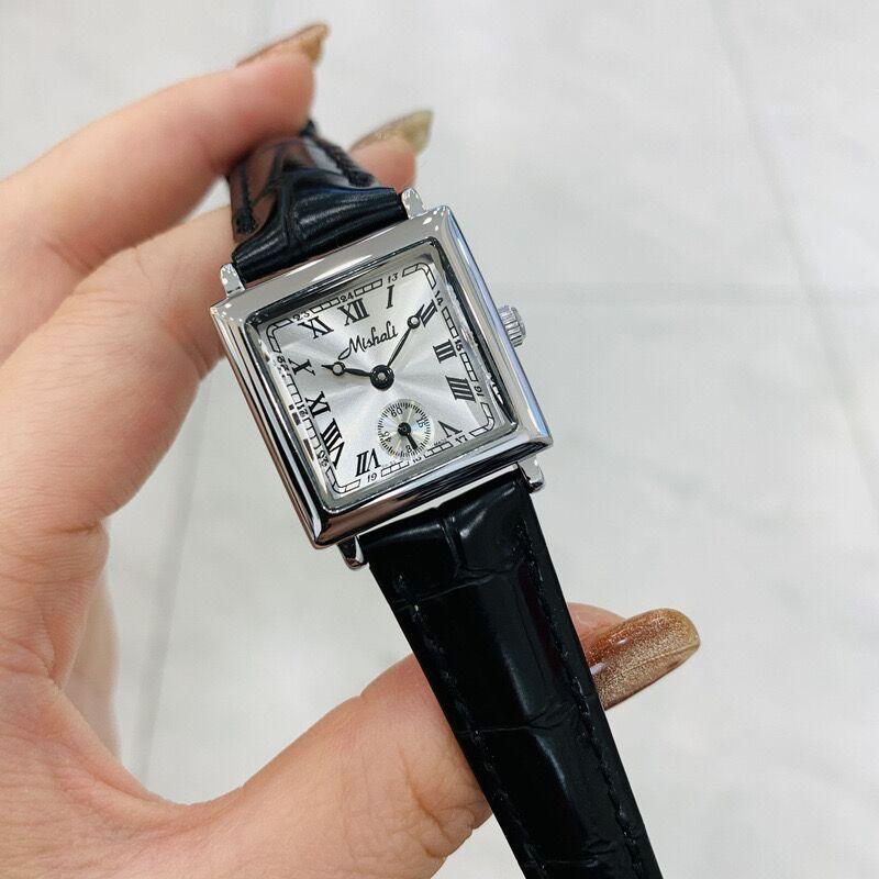 Small Square Watch Women S Belt Watch Gold Women S Watch Second Hand Independent Fashion Quartz Watch