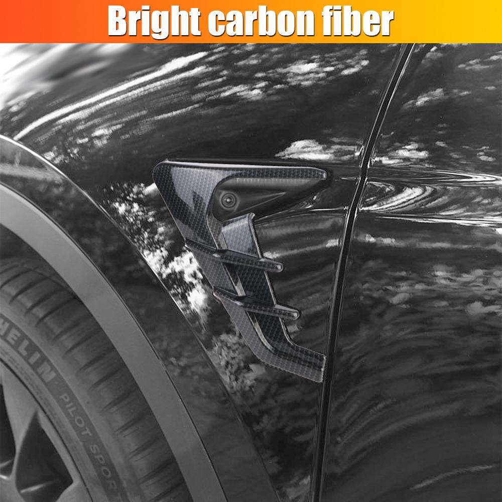 Car Side Wing Panel Cover For Tesla Model Y 2019-2025 / Model 3 2025 2025 Modification Accessories 2PCS Spoiler Dust Cover