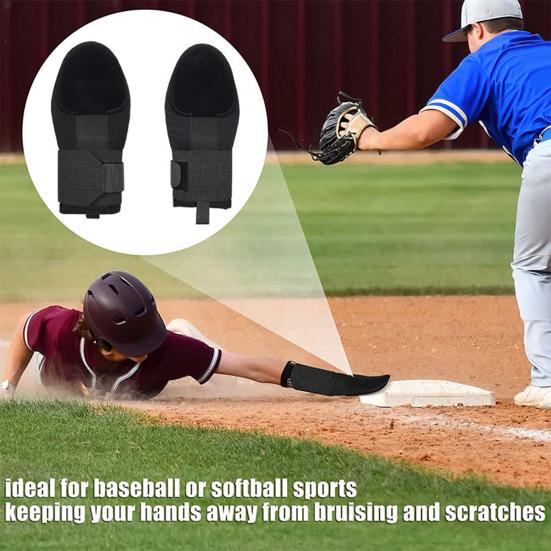 1 Pc Baseball Sliding Mitt Hand Protection Softball Base Protective Glove Teens Adults