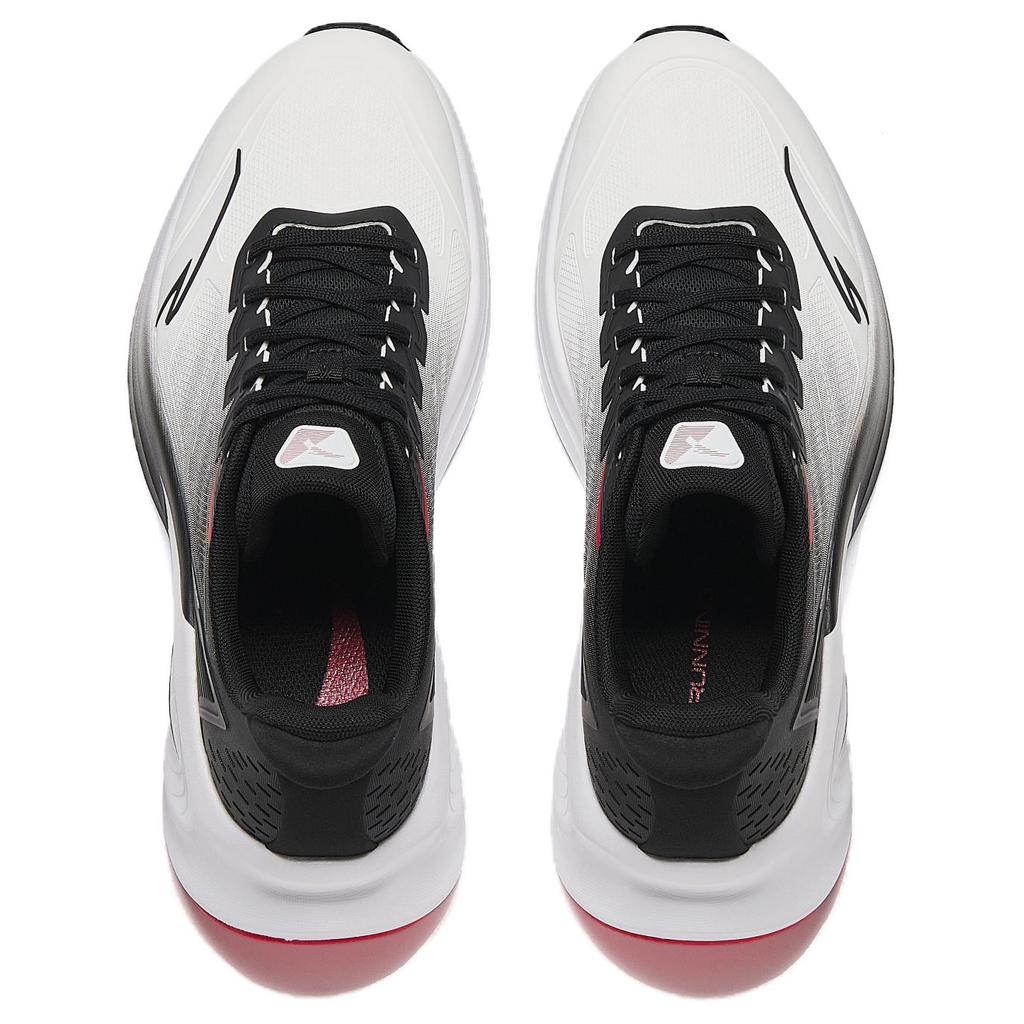 Anta Running Series Comfortable Shock Absorbing Durable Low Top Casual Running Shoes Men Sneaker White Black 912535511-5