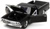 Kyosho Jada Toys Fast Furious Series 10 1967 Chevy El Camino Black Finished Model JADA34413 & 1/24 F&F