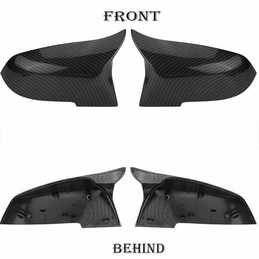 

Carbon Fiber Look Mirror Cover Cap For BMW 2/3/5 Dr X1 F20 F21 F22 F30 F31 F32 F33