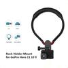 Silicone Neck Holder Mount Phone Stand For GoPro Hero 11 10 9 8 7 6 5 Insta360 X3 DJI Osmo Action 3 Camera Accessorie