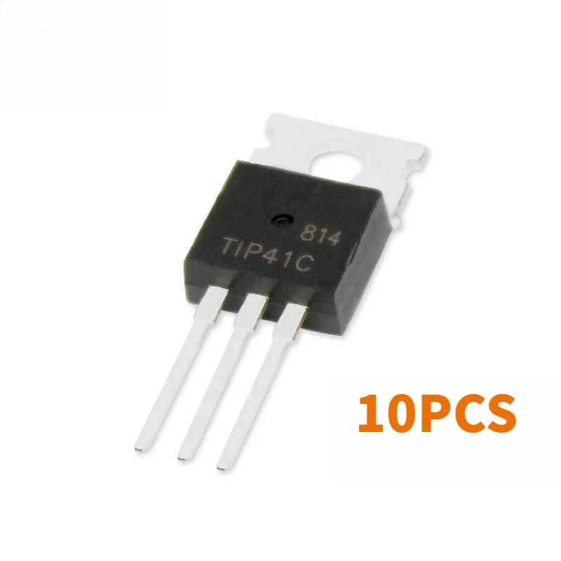 5/10PCS TO-220 Transistor TIP41C TIP42C 100V 6A NPN Transistors TIP41 TIP42