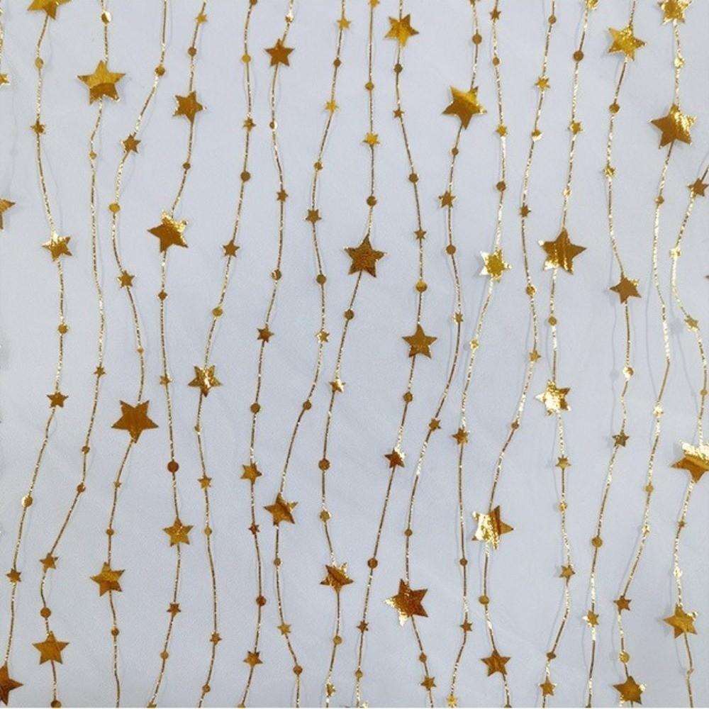 75*300CM Embroidered Table Runner Polyester Material Retro Style Tulle Table Decor Semi-Transparent Gauze Embroidery Design