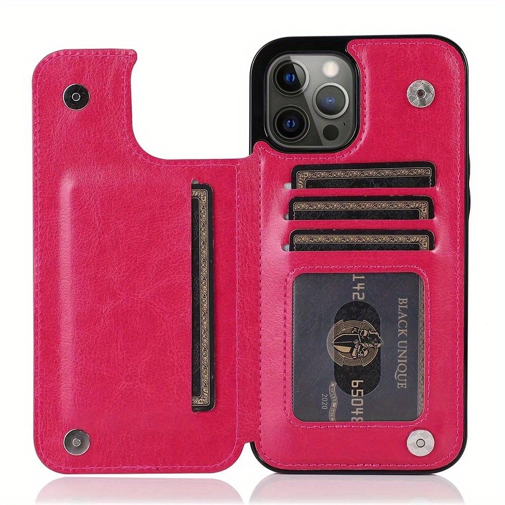 Leather Wallet Case For IPhone 14/13/12/11/Pro Max/Mini/XR/X/XS Max/8/7/6S/6 Plus/SE2/SE3/2022/2020 - Card Holder & Flip Back Cover