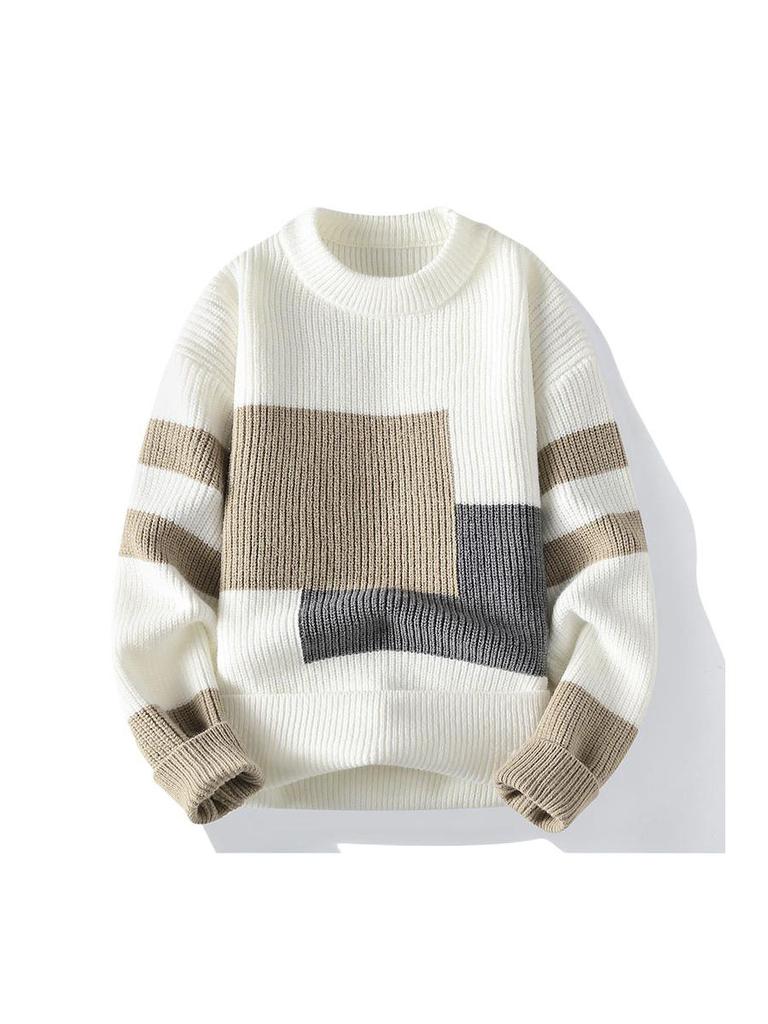 Men's Casual Half-High Collar Sweaters - New for Autumn/Winter 2024