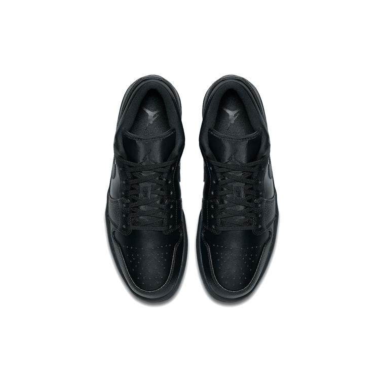 New JORDAN 1 Low Triple Black 553558-091