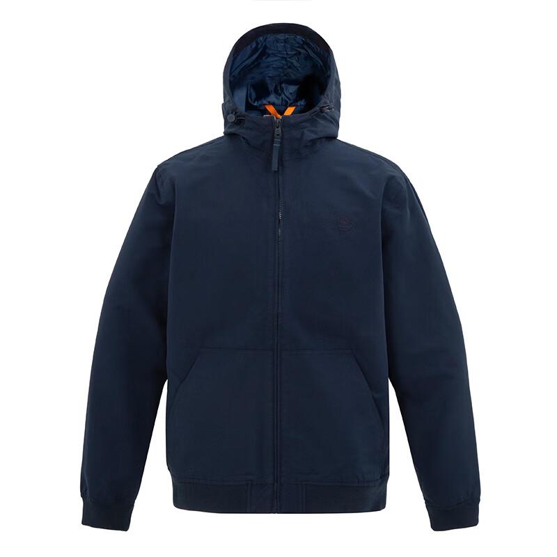 

Timberland Solid Color Outdoor Windproof Breathable Woven Fleece Jacket Men Jacket Blue A28GP-433 XS