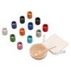Balls Cups Color Sorting Toy Fine Motor Training Color Sorting Early Educational Wooden Sorter Game