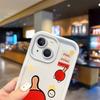 New Cute Table Tennis Cartoon Phone Case for iPhone 16 15 14 13 12 11 Pro Max 16 15 14 8 7 Plus X XS Max 8 7 TPU Silicone Covers