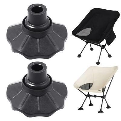 Protective Covers Non-slip Wear-resistant POM Plastic Chair Leg Protector for Floor Lawn Camping Folding