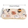 For Small Animal 43*35cm Pet Mat Breathable Comfortable Dog Mat Soft Print Design Cotton Pad All Seasons