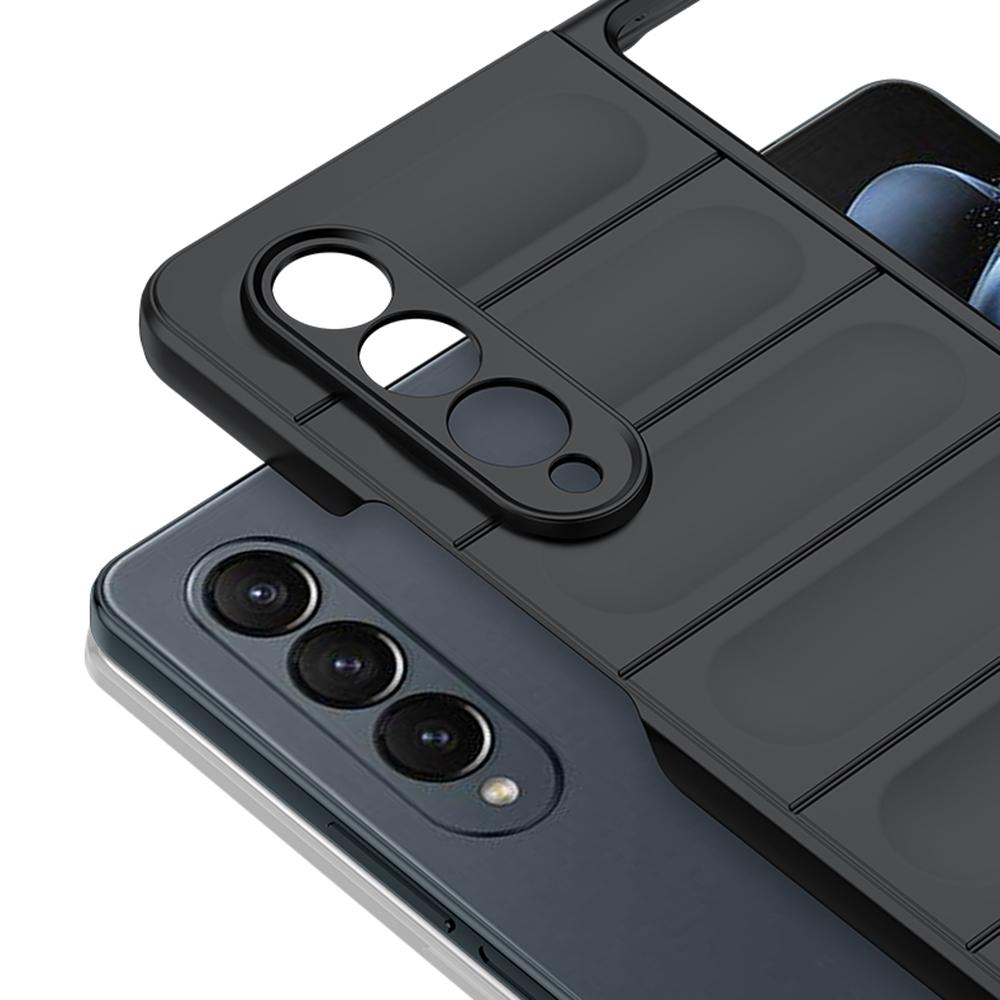 For Samsung Galaxy Z Fold3 5G Skin-touch Hard PC Back Case Shockproof Rugged Phone Cover