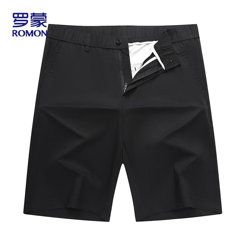 Romons Men s Summer Casual Stretch Cotton Shorts 33