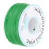 Kynar wire AWG 0.25mm green 200m