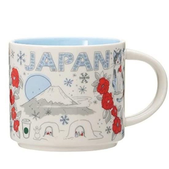 Starbucks Coffee Staba Japan Limited Been There Series Mug Winter 414ml White Ceramic Gift Cup Brand Present Cute Stylish Return Christmas Halloween