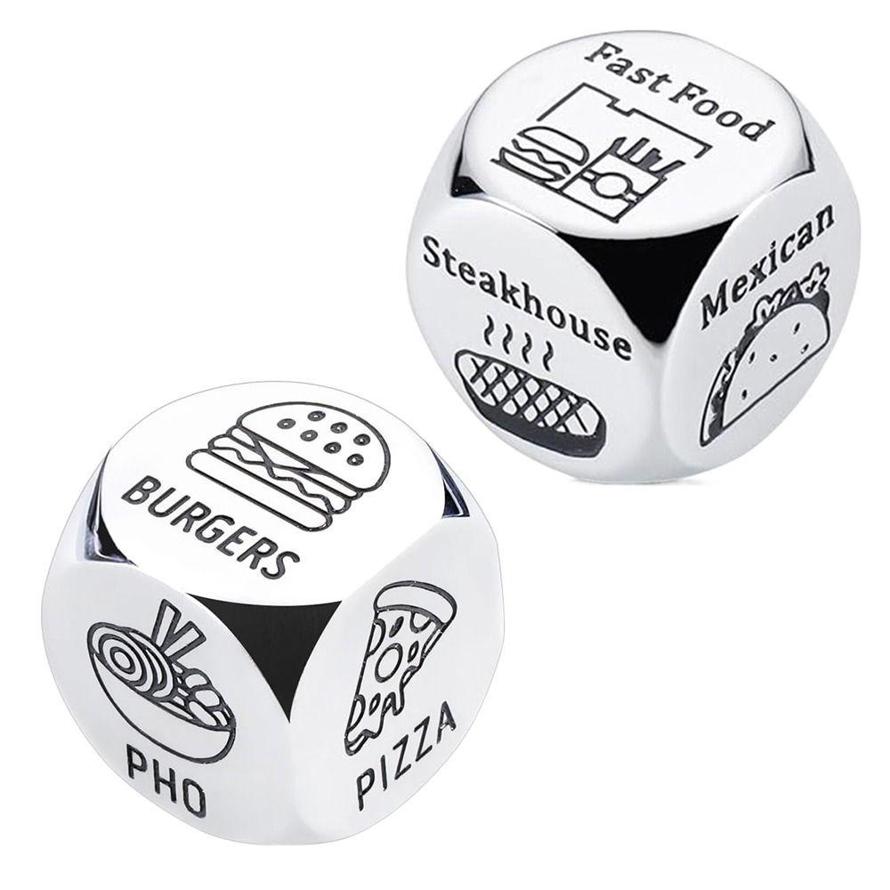 1pc Take Out Dice Date Night Dice for Couples Funny Anniversary Food Cube Game Husband Wife